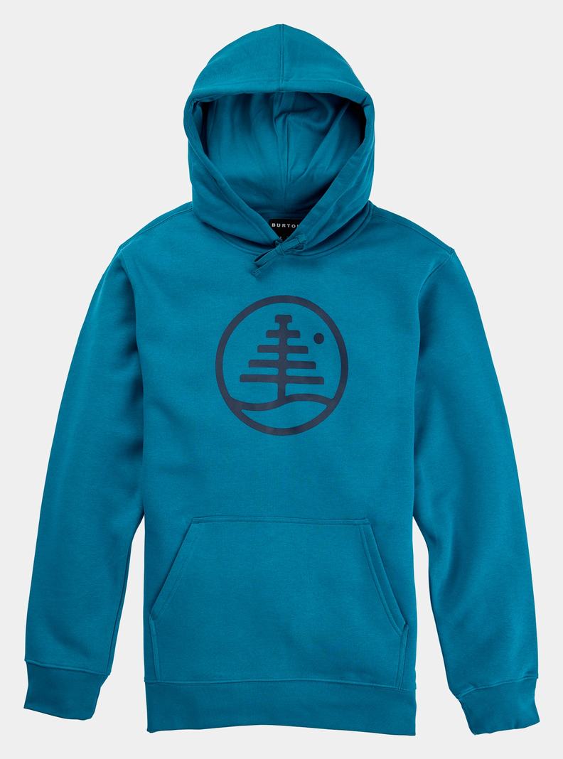 Burton Family Tree Pullover Mikina Panske Modre | 17260-GIRK