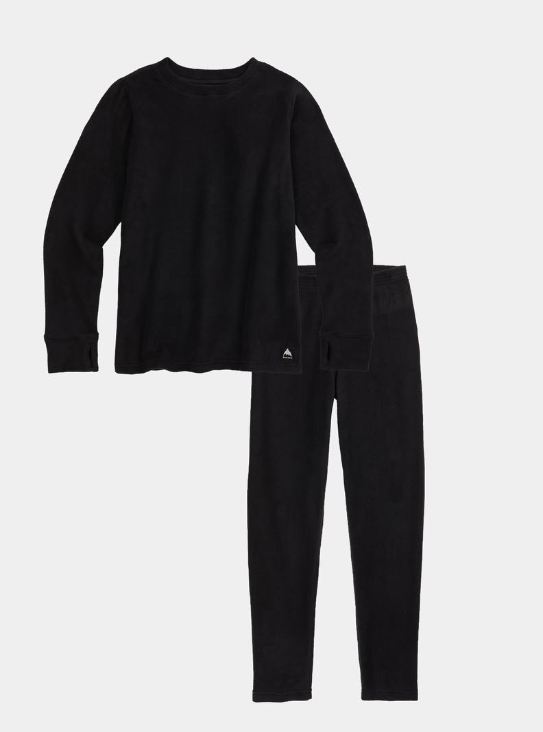 Burton Fleece Base Layer Set Termoprádlo Detske Čierne | 16327-AELY