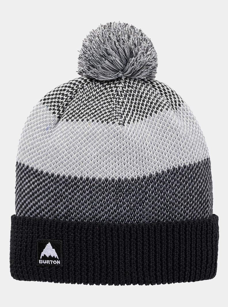 Burton Fleece-Podsite Pom Čiapky Detske Čierne | 24037-JESF