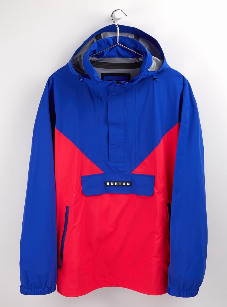 Burton Freelight Zimní Bunda Panske Modre Ruzove | 35681-IJAH