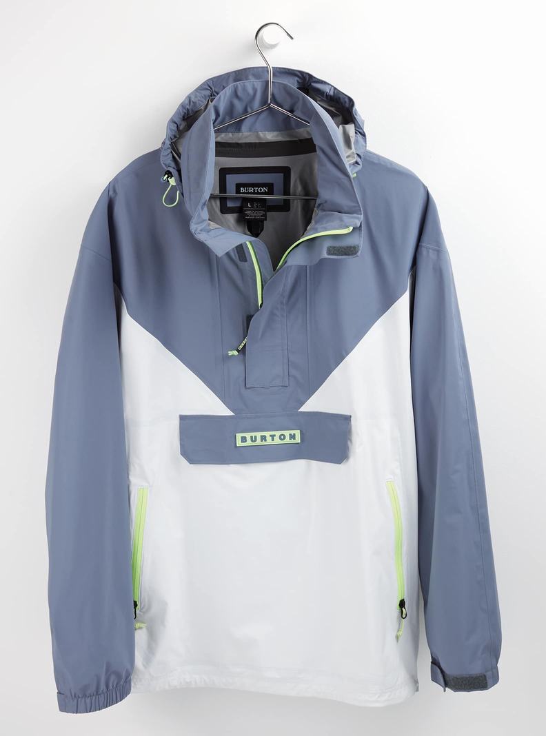 Burton Freelight Zimní Bunda Panske Siva Biele | 29564-ZRKN