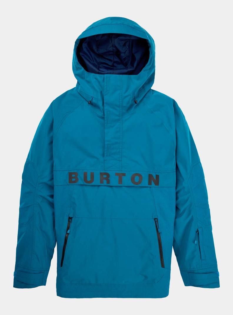 Burton Frostner 2L Anorak Zimní Bunda Panske Modre | 34519-PGJR