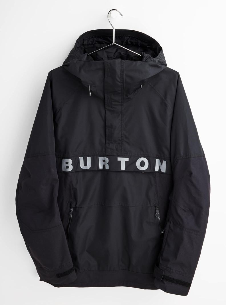 Burton Frostner 2L Anorak Zimní Bunda Panske Čierne | 43572-RMZT