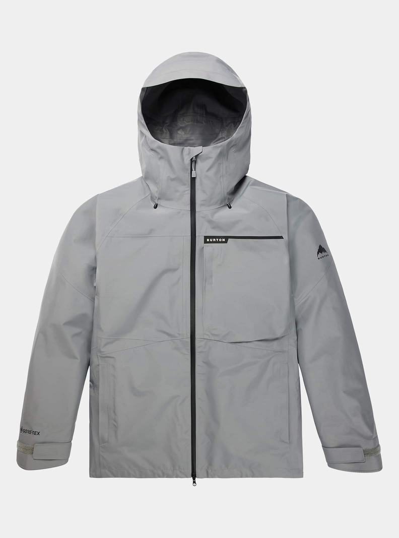 Burton GORE-TEX 3L Treeline Zimní Bunda Panske Siva | 16984-YOCB