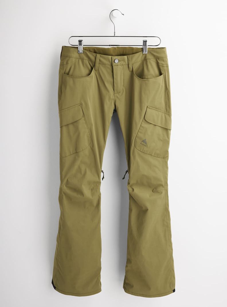 Burton GORE-TEX Gloria - Vysoke Snowboardove Nohavice Damske Olivovo Zelená | 84305-DNUG