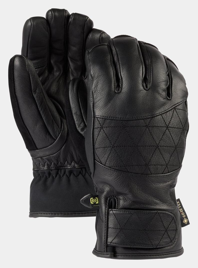 Burton GORE-TEX Kozene Gondy Rukavice Damske Čierne | 54819-ADCI