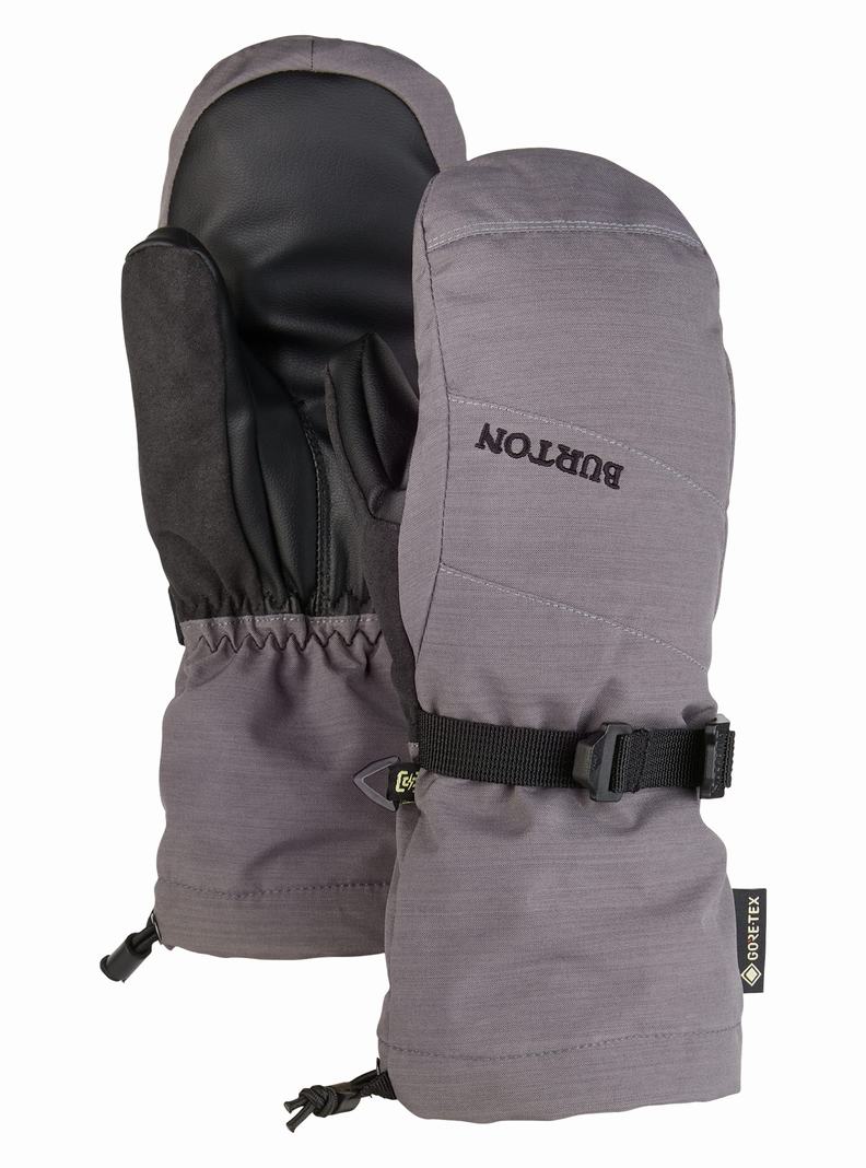 Burton GORE-TEX Rukavice Detske Siva | 34507-KHJB