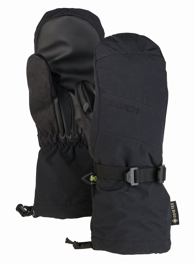 Burton GORE-TEX Rukavice Detske Čierne | 39047-TAGO