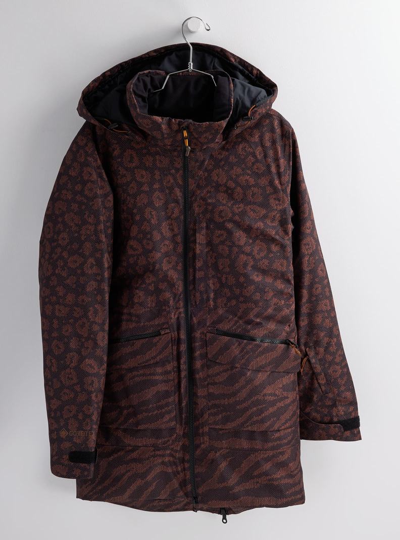 Burton GORE-TEX Treeline Zimní Bunda Damske Siva | 09841-OYFC