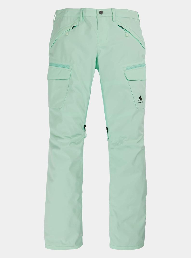 Burton Gloria Stretch 2L Snowboardove Nohavice Damske Zelene | 73215-QDTC