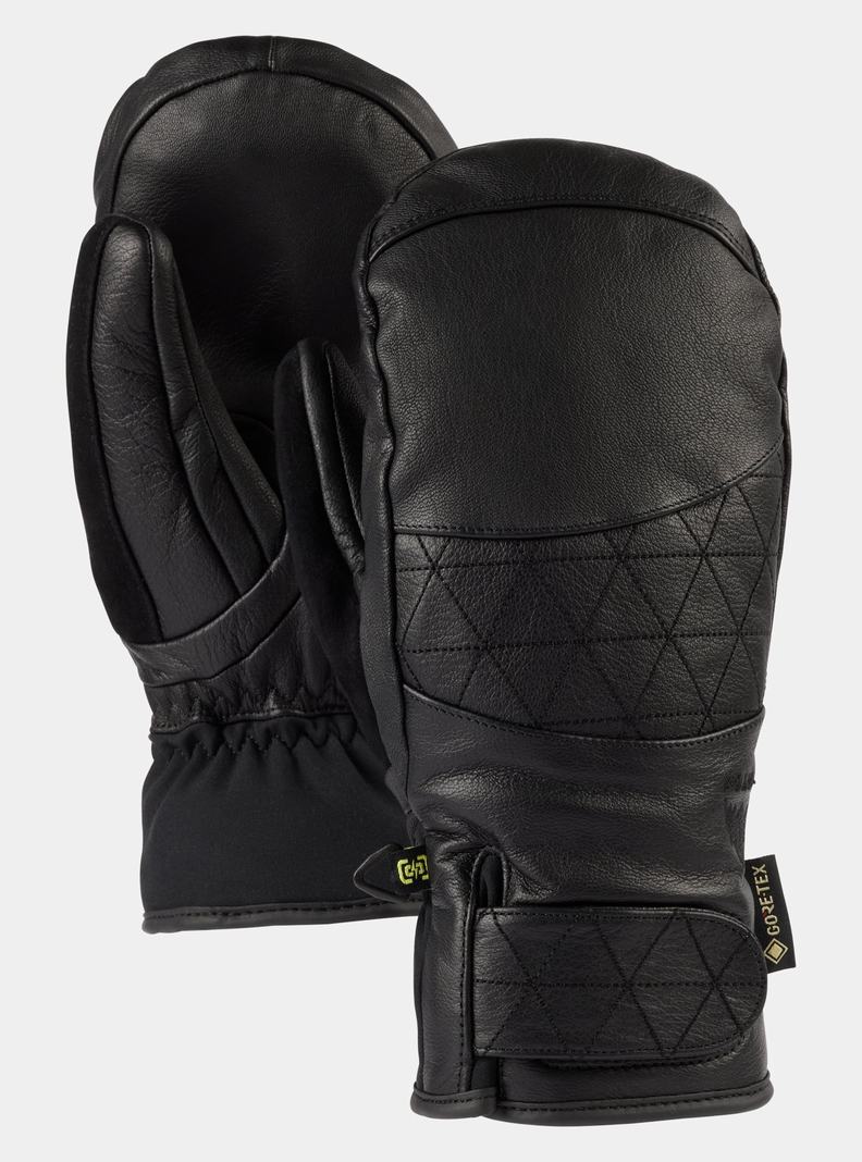 Burton Gondy GORE-TEX Kozene Rukavice Damske Čierne | 83560-SGEL