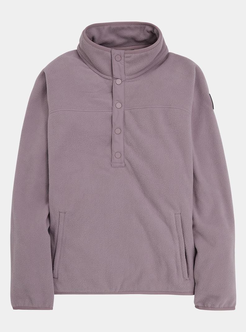 Burton Hearth Fleece Pullover Mikina Damske Nachový | 04652-CZFU