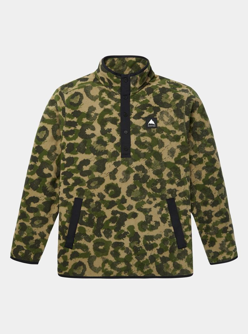 Burton Hearth Fleece Pullover Mikina Panske Maskacove | 17649-SIBX