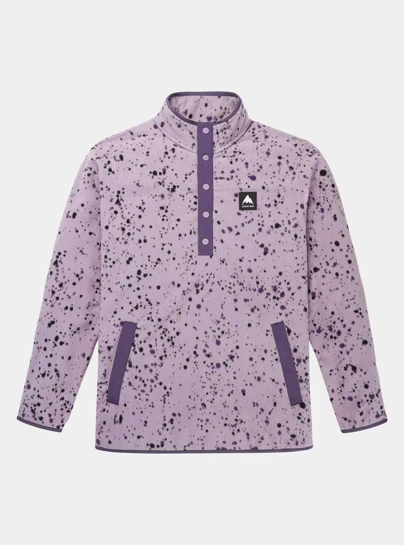 Burton Hearth Fleece Pullover Mikina Panske Lavendel | 30265-RJZN