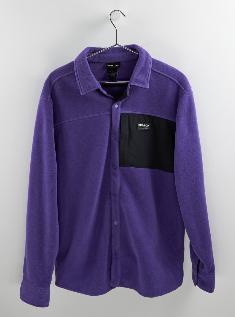 Burton Hearth Fleece Shirt Košele Panske Nachový | 71469-RNQG