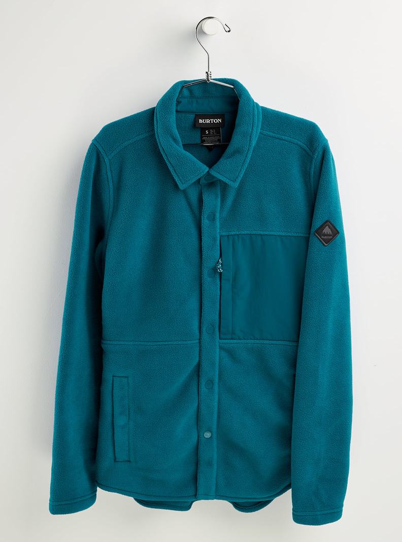 Burton Hearth Snap Up Fleece Košele Damske Modre | 14739-DTZI
