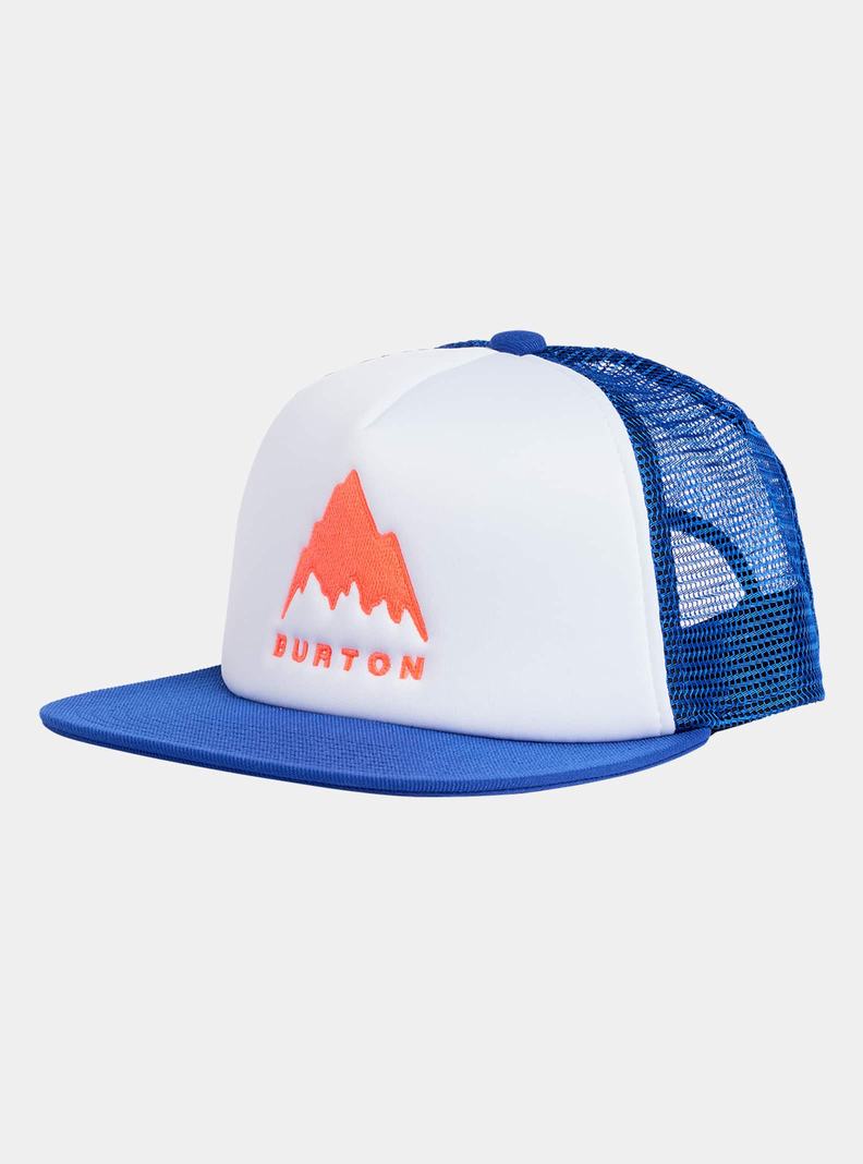 Burton I-80 Trucker Snapback Klobúky Detske Modre Oranžové | 06371-AZVS