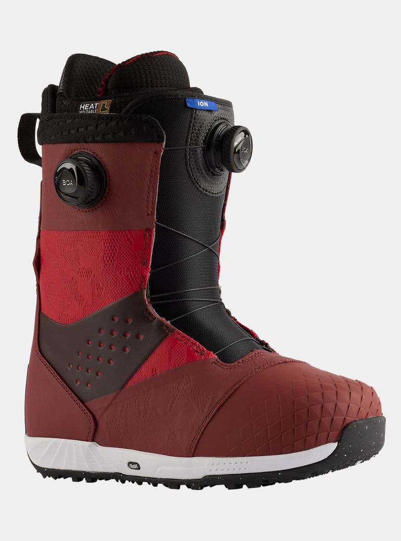 Burton Ion BOA® Snowboardové Topánky Panske Bordove Čierne | 02953-SWQA