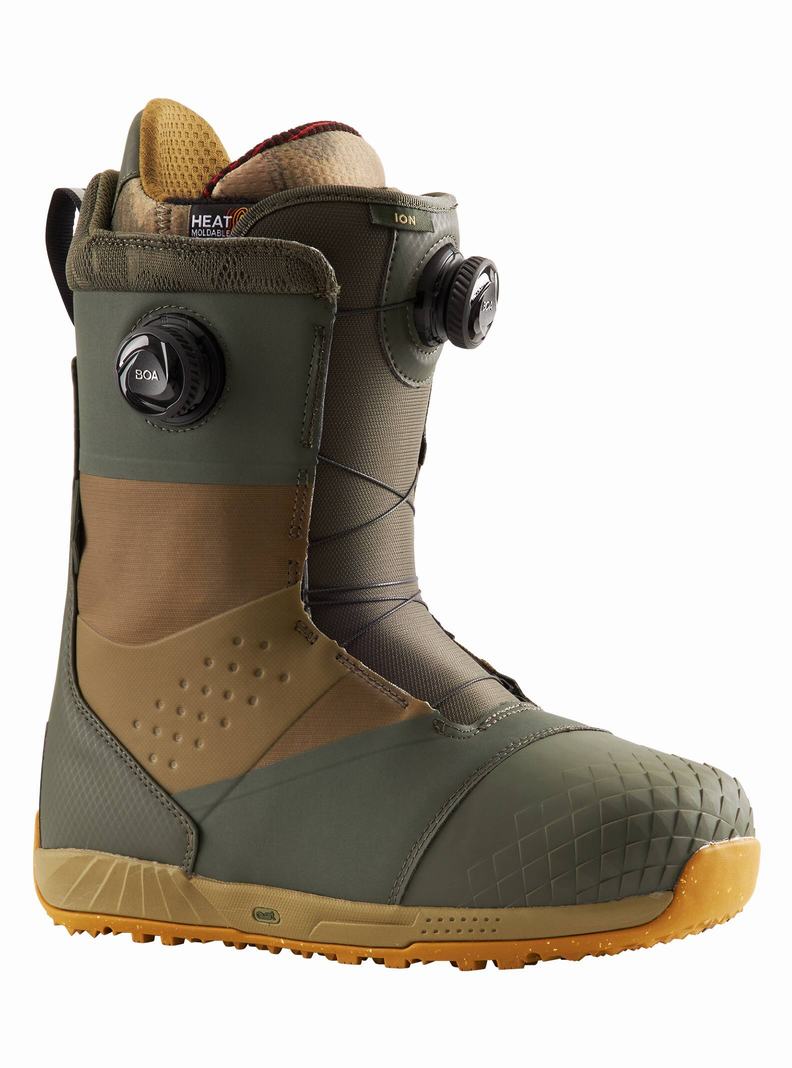 Burton Ion BOA® Snowboardové Topánky Panske Olivovo Zelená | 34879-ISRH