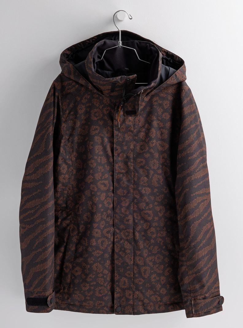 Burton Jet Set Zimní Bunda Damske Siva | 64910-RTGE