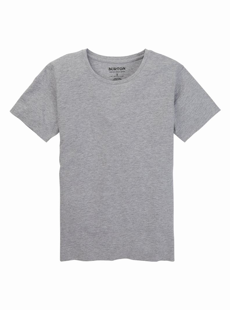 Burton Klasické Kratke Sleeve Tričko Damske Siva | 37962-QVHC