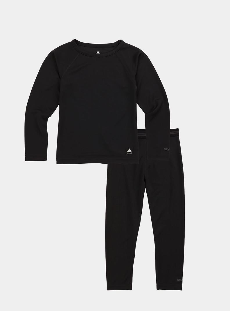 Burton Lahke Base Layer Set Termoprádlo Detske Čierne | 14768-MKPW