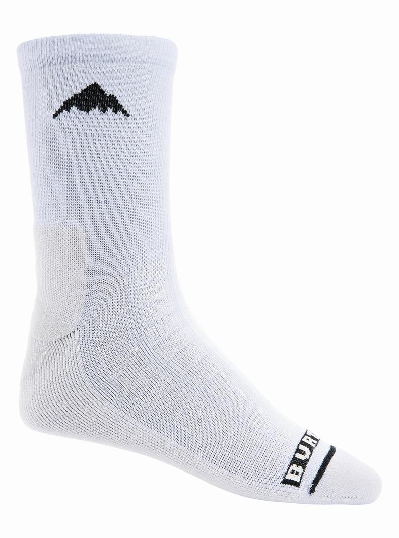Burton Lahke Crew Snowboardové Ponožky Damske Biele | 97546-DBXM