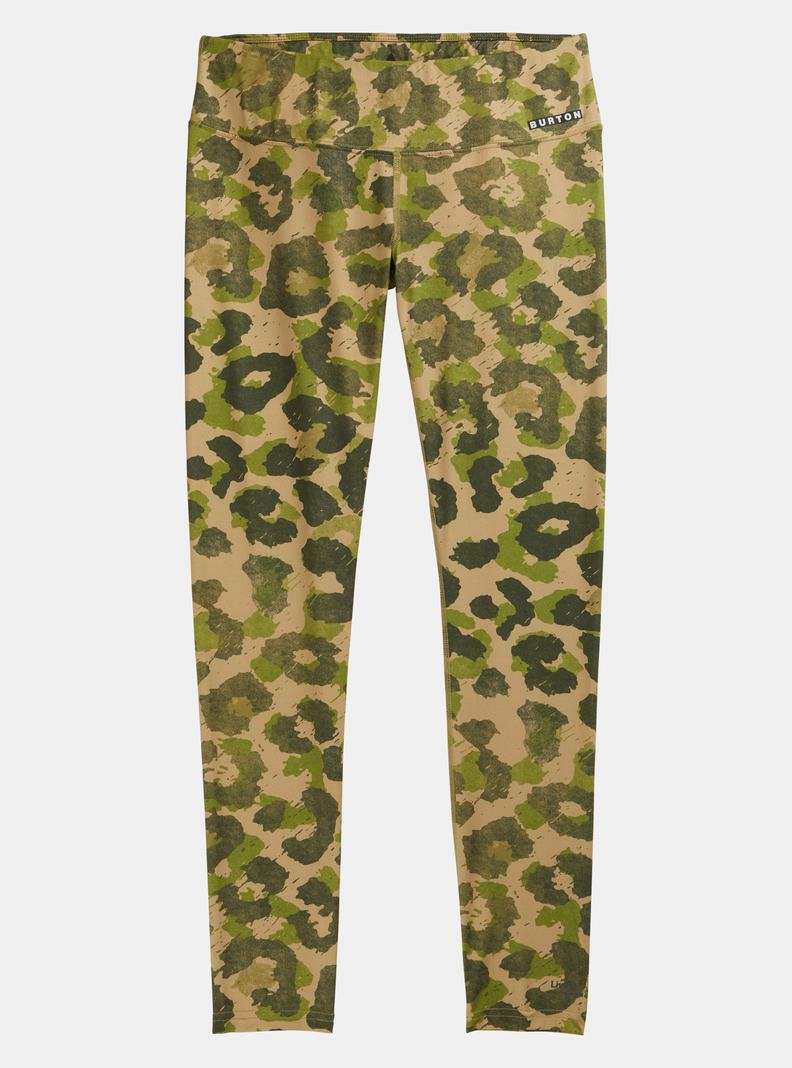 Burton Lahke X Base Layer Pants Termoprádlo Damske Hnedožltý Zelene | 54328-IWTS
