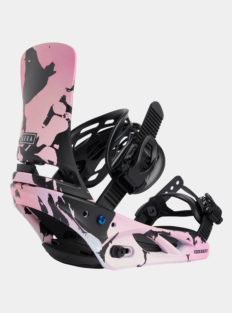 Burton Lexa Re:Flex Viazanie Damske Ruzove Čierne | 39064-ZUCD