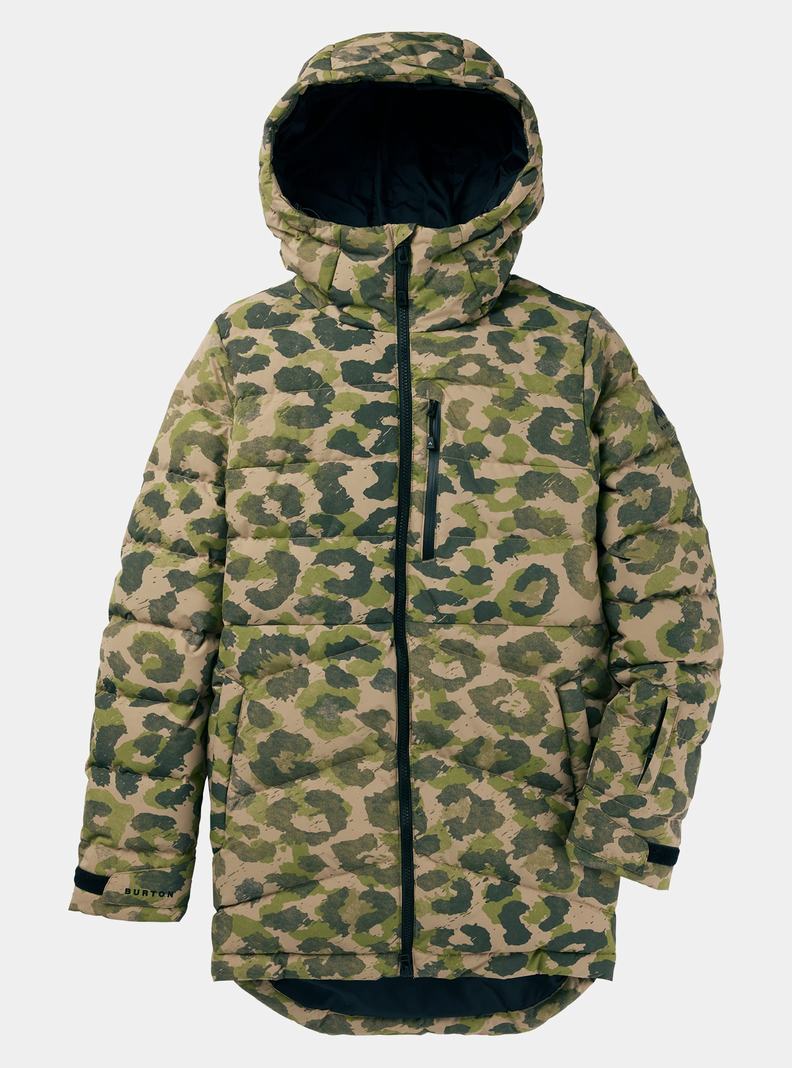 Burton Loyil Down Zimní Bunda Damske Zelene Maskacove | 82396-KRUO