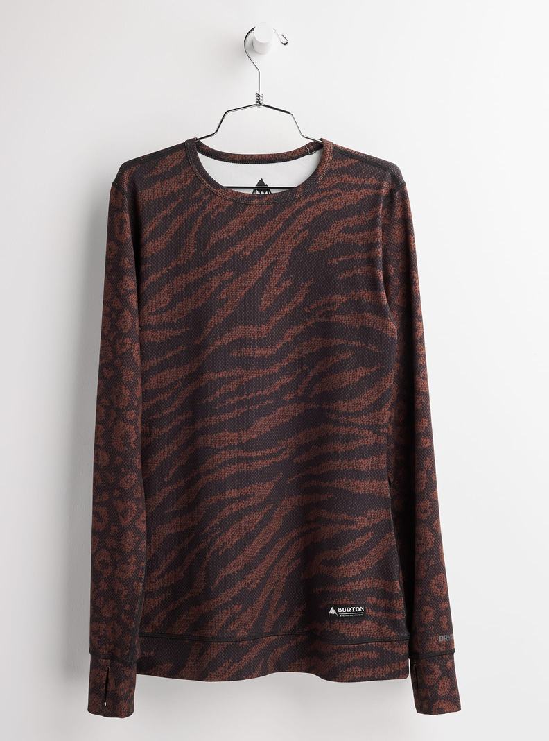 Burton Midweight Base Layer Crew Termoprádlo Damske Siva | 25170-IKDG