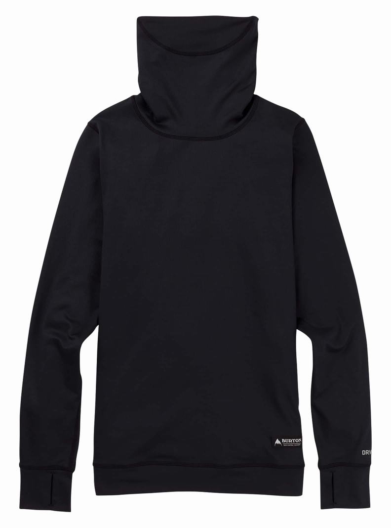 Burton Midweight Base Layer Long Neck Shirt Termoprádlo Damske Čierne | 07149-IJUD