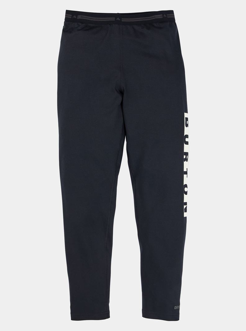 Burton Midweight Base Layer Pants Termoprádlo Detske Čierne | 27438-YTNM