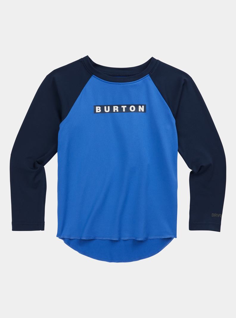 Burton Midweight Base Layer Tech T-Shirt Termoprádlo Detske Modre | 20136-WHFM