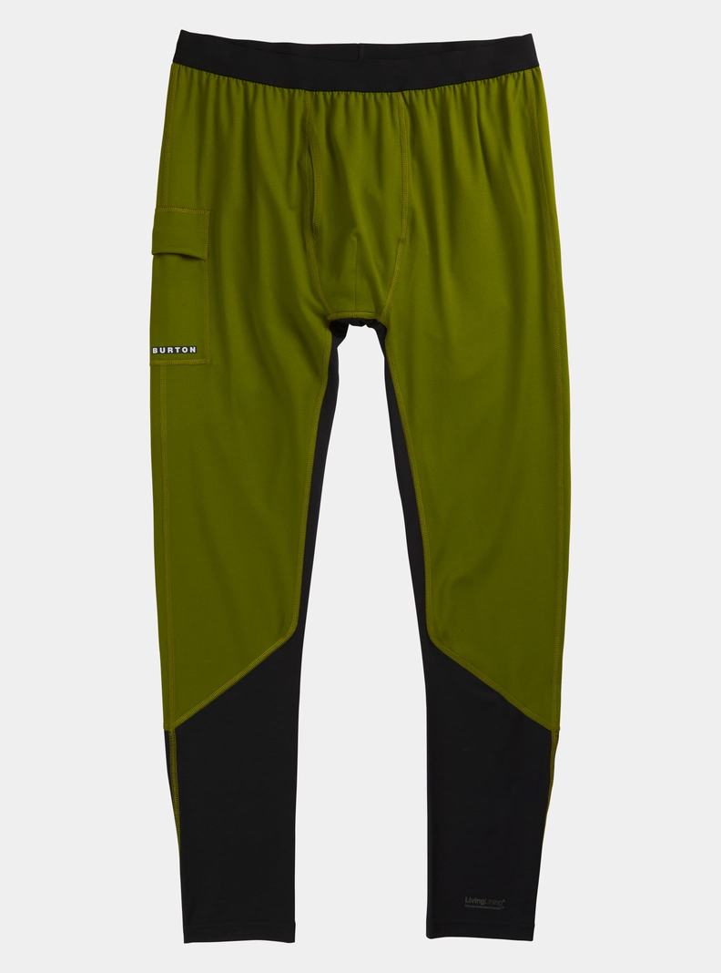 Burton Midweight X Base Layer Pants Termoprádlo Panske Zelene | 80364-NMXT