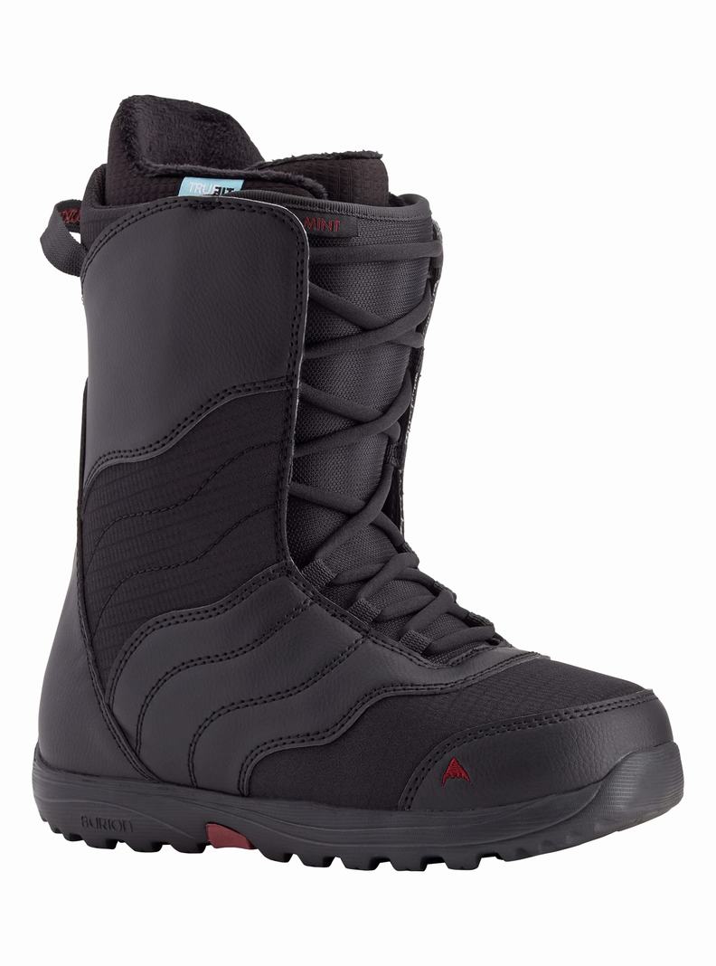 Burton Mint Cipkovane Snowboardové Topánky Damske Čierne | 73056-PSKZ