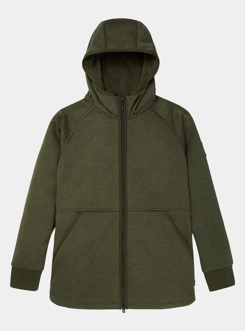 Burton Minxy Full-Zip Fleece Mikina Damske Zelene | 08246-GVQK
