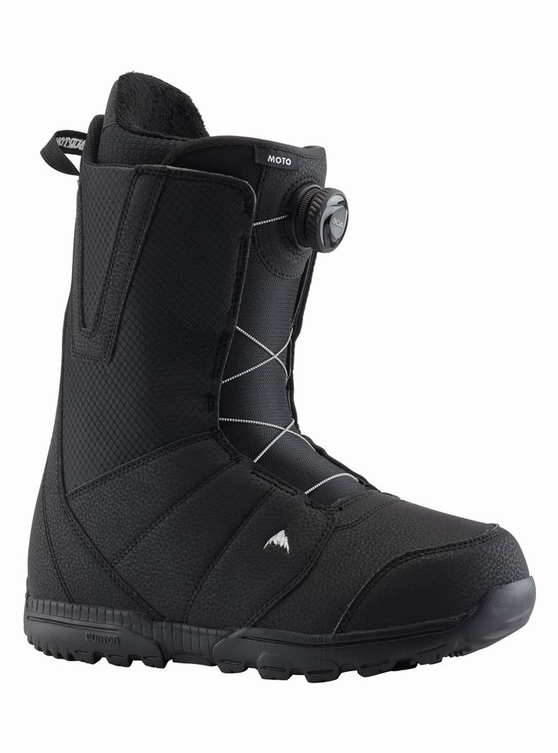 Burton Moto BOA® Snowboardové Topánky Panske Čierne | 52864-IUPR