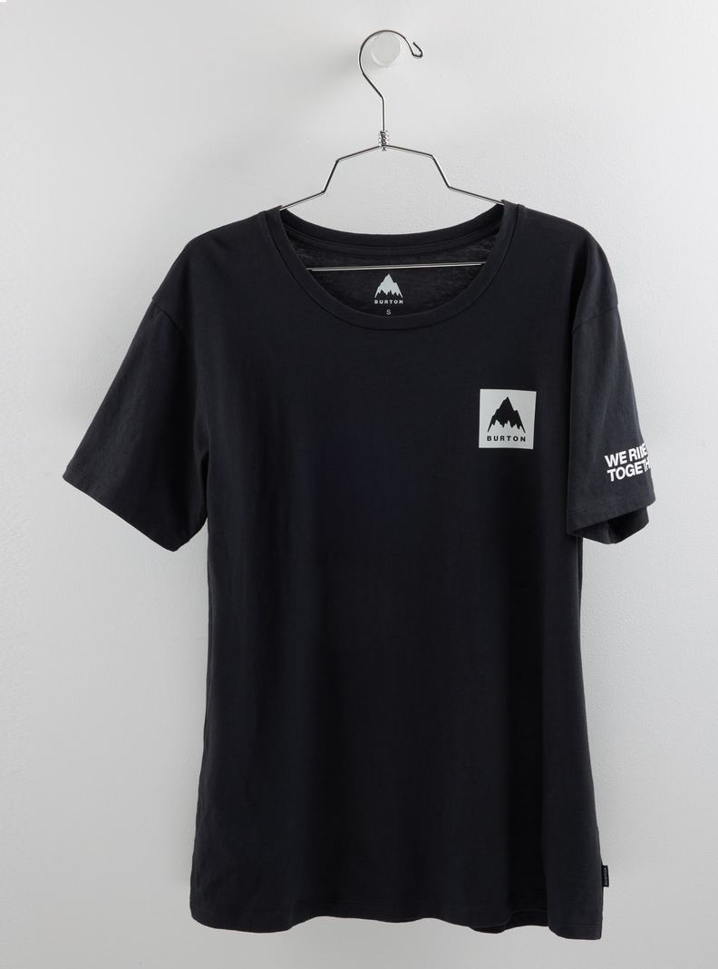 Burton Mountain Mark Kratke Sleeve Tričko Damske Čierne | 15308-DMAS