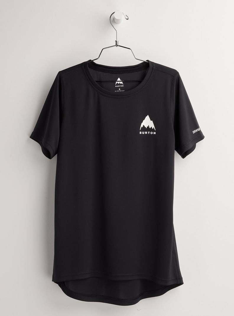 Burton Multipath Active Kratke Sleeve Tričko Damske Čierne | 52341-KHJG