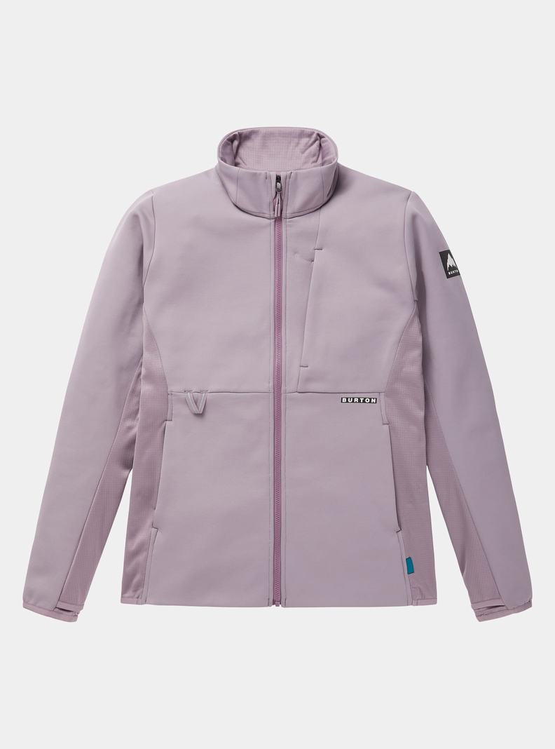 Burton Multipath Full-Zip Fleece Mikina Damske Nachový | 24590-FBTJ