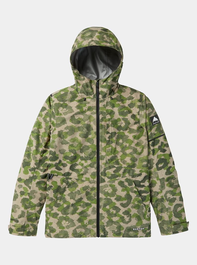Burton Multipath GORE-TEX 2L Zimní Bunda Damske Zelene Maskacove | 69210-NLBC
