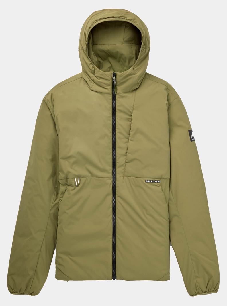 Burton Multipath S Kapucňou Insulated Zimní Bunda Panske Olivovo Zelená | 92164-DNVB
