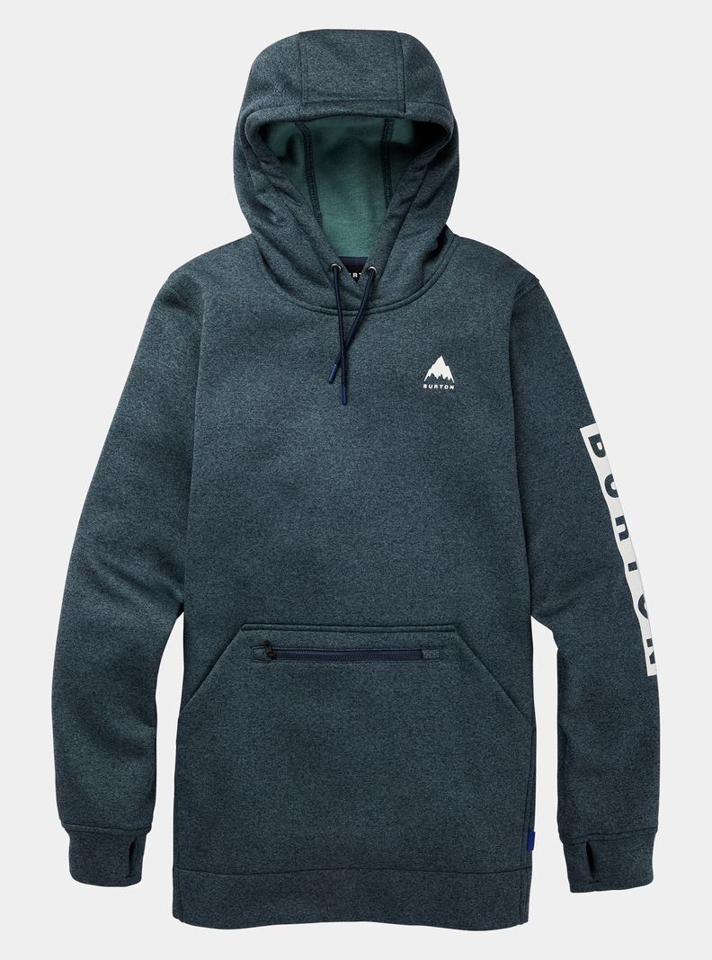 Burton Oak Long Pullover Mikina Damske Modre | 70834-BEMV
