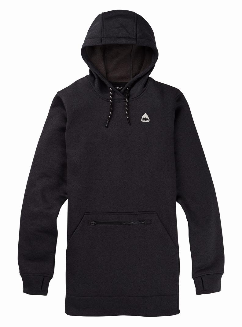 Burton Oak Long Pullover Mikina Damske Čierne | 36142-KMGC