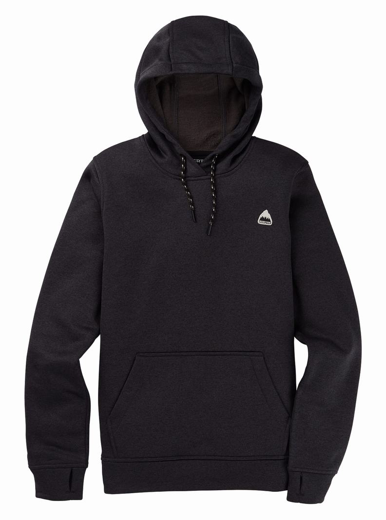 Burton Oak Pullover Hoodie Mikina Damske Čierne | 69450-HEMV