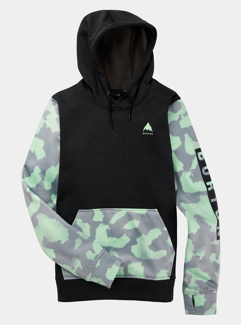 Burton Oak Pullover Hoodie Mikina Damske Čierne Ruzove | 81327-ACTX