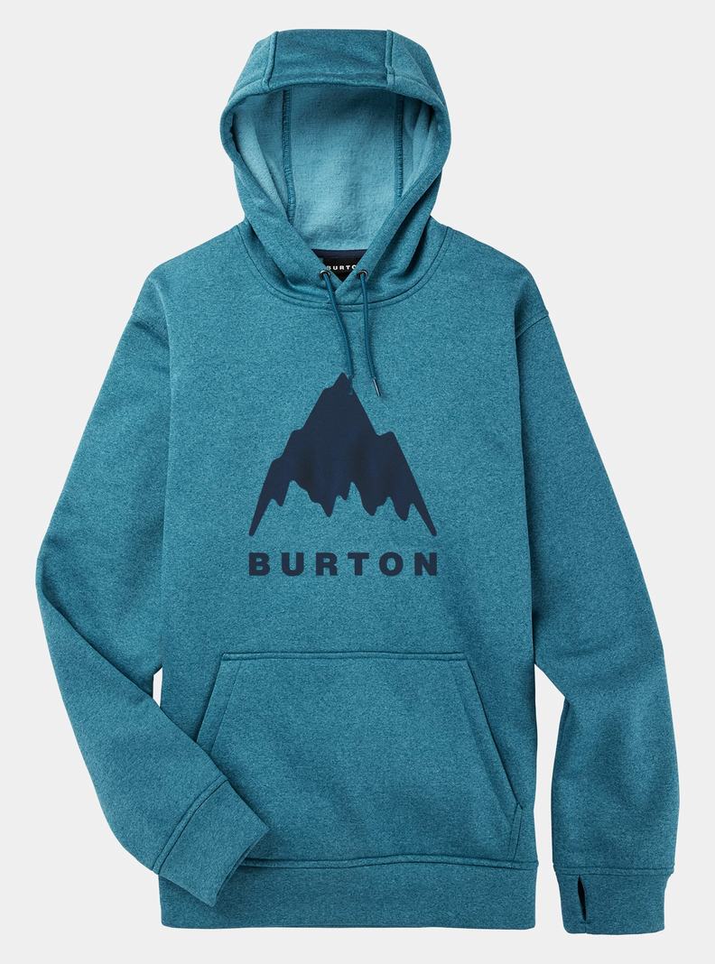 Burton Oak Pullover Mikina Panske Modre | 58609-FAIQ