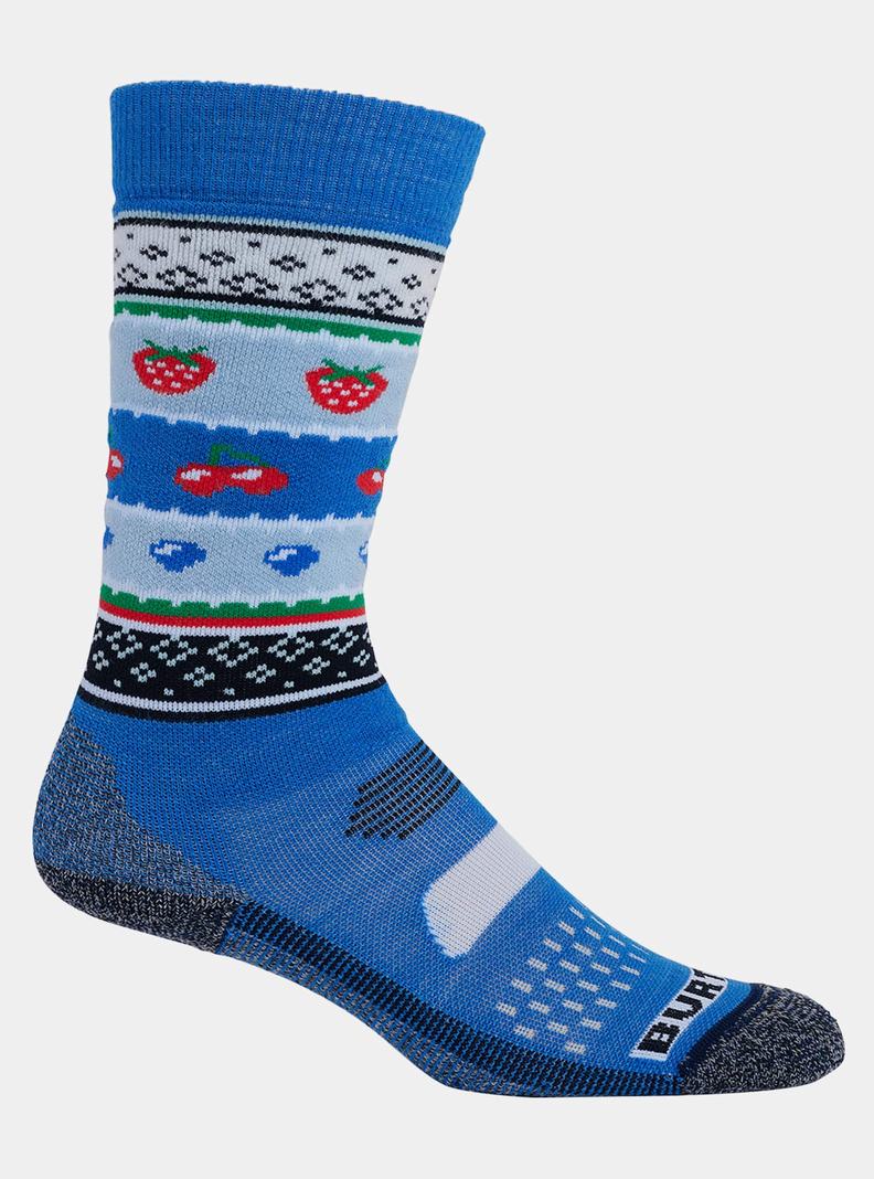 Burton Performance Midweight Snowboardové Ponožky Detske Modre | 56149-AYRC