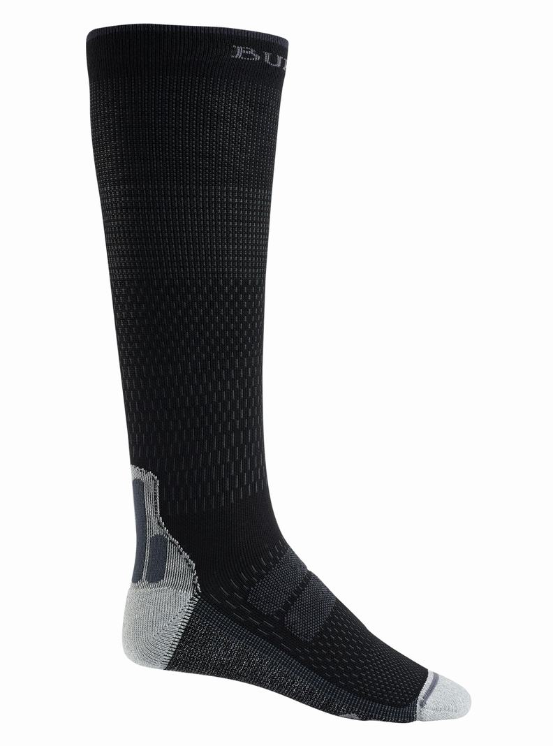 Burton Performance + Ultralight Compression Snowboardové Ponožky Panske Čierne | 25307-BQPD